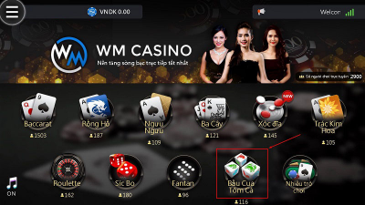 Sảnh WM Casino – Nơi hội tụ mọi thể loại game giải trí hot