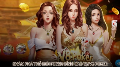 Sảnh V8 Poker cùng khám phá game đổi thưởng siêu hot